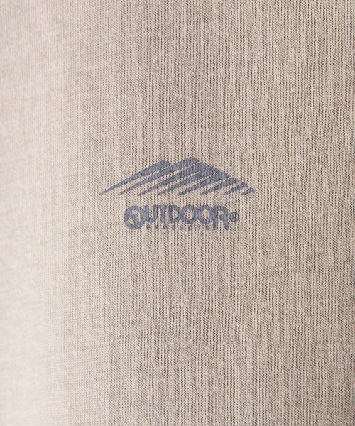 OUTDOOR PRODUCTS APPAREL（アウトドアプロダクツアパレル）の「裏フリース　切り替え　ビッグシルエット　サイドスリット　スウェット　トレーナー（スウェット・レディース・ブラック/ベージュ/ブラウン・FREE）」の8枚目の写真