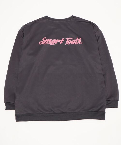 ARULE(アルール)の「『ARULE/アルール』ヴィンテージライクプリントクルーネックスウェット【Y】【CN】(スウェット・レディース・チャコールグレー・M/L)」の8枚目の写真