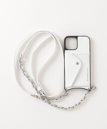BANDOLIER（バンドリヤー）の「【BANDOLIER】PAIGE SIDE SLOT LIZARD PU WHITE（スマホケース/カバー）」