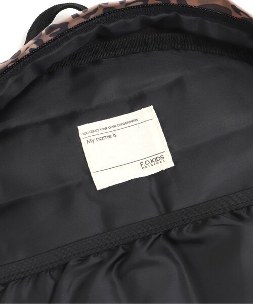F.O.KIDS(エフオーキッズ)の「DAILY BACK PACK(バックパック/リュック・キッズ・カモフラージュ/ネイビー/ブラウン/ブラック・XS/S/MEDIUM/SMALL)」の17枚目の写真