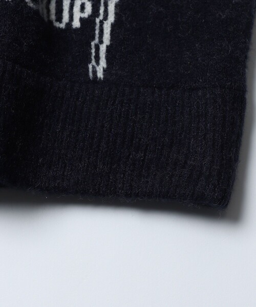 FREAK'S STORE（フリークスストア）の「FREAK'S STORE/フリークスストア HEINZ マルチロゴニット（ニット/セーター・メンズ・ブラック/ネイビー・MEDIUM/LARGE）」の10枚目の写真