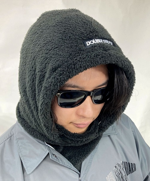 DOUBLE STEAL(ダブルスティール)の「2Way Hood Neck Warmer(ネックウォーマー/スヌード・メンズ・ブラック・FREE)」の7枚目の写真