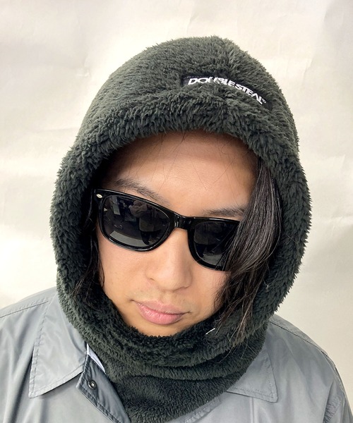 DOUBLE STEAL(ダブルスティール)の「2Way Hood Neck Warmer(ネックウォーマー/スヌード・メンズ・ブラック・FREE)」の9枚目の写真