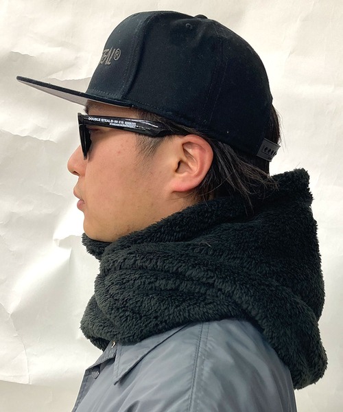 DOUBLE STEAL(ダブルスティール)の「2Way Hood Neck Warmer(ネックウォーマー/スヌード・メンズ・ブラック・FREE)」の14枚目の写真