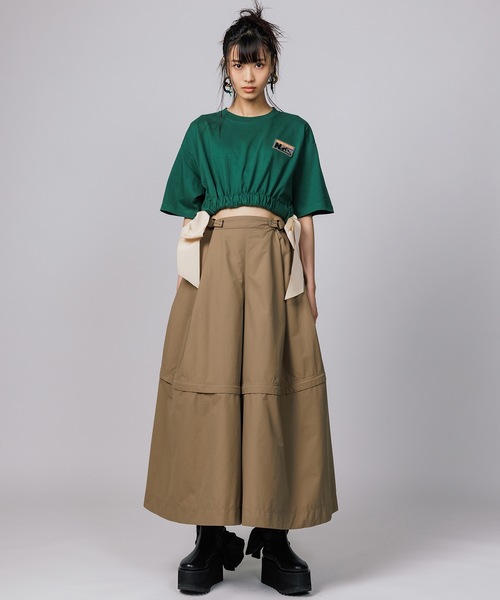 NON TOKYO（ノントーキョー）の「WIDE RIBBON T-SHIRT/ NON-23S