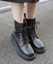 Honeys | 厚底レースアップブーツ(ブーツ)
