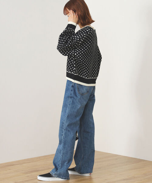 BEAMS HEART / ドット ジャカード ニット（ニット/セーター）｜BEAMS HEART（ビームスハート）