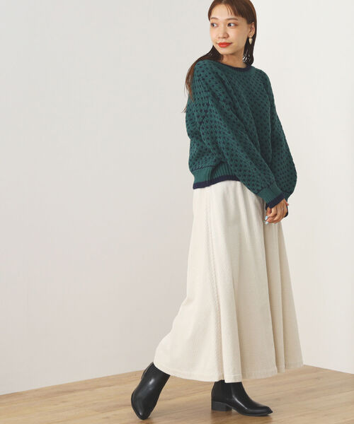 BEAMS HEART / ドット ジャカード ニット（ニット/セーター）｜BEAMS HEART（ビームスハート）