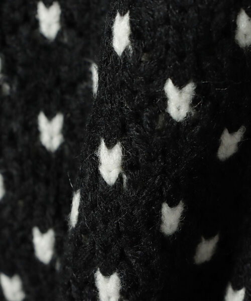 BEAMS HEART / ドット ジャカード ニット（ニット/セーター）｜BEAMS HEART（ビームスハート）