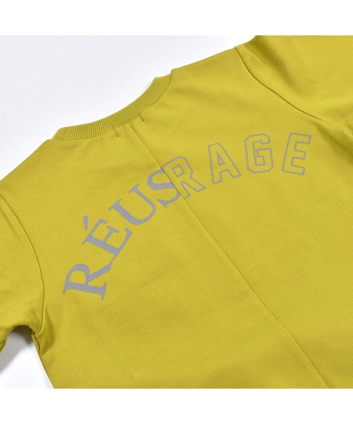 BeBe（ベベ）の「BeBe/ストレッチポンチポケットロゴバックプリントトレーナー(100~150cm)（スウェット・キッズ・イエロー/ブラック・110/120/150/130/100/140）」の15枚目の写真