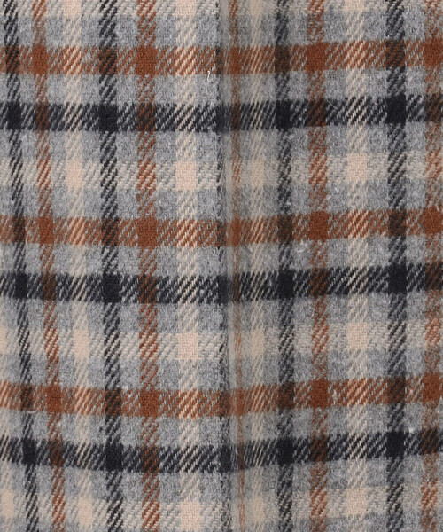 ONIGIRI(オニギリ)の「チェックワイドパンツ(その他パンツ・レディース・ネイビー/ブラウン・SMALL/MEDIUM/LARGE)」の3枚目の写真