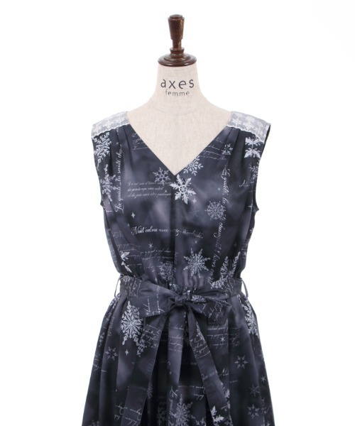 axes femme（アクシーズファム）の「トゥインクルスノー柄
