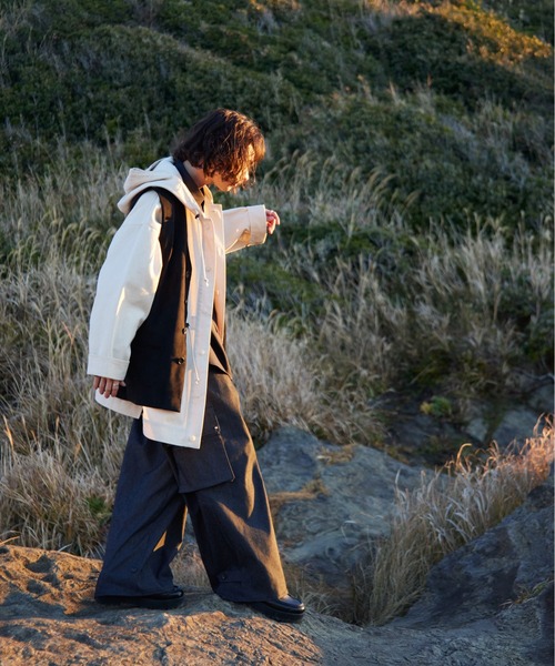 CASPER JOHN（キャスパージョン）の「Fake suede vest/フェイク