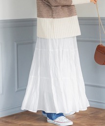 coca（coca） | 無地ティアードスカート(スカート)