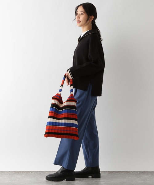 GLOBAL WORK（グローバルワーク）の「メルティハーフZIPプルオーバー