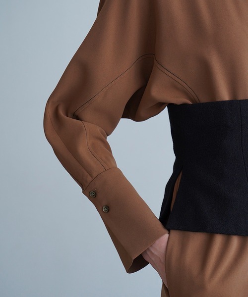 セール】WOOL BUSTIER ALL IN ONE（つなぎ/オールインワン）｜CLANE