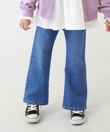 devirock | 楽デニムセミフレアパンツ(デニムパンツ)