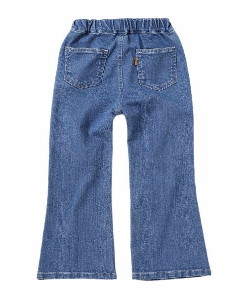 devirock(デビロック)の「楽デニムセミフレアパンツ(デニムパンツ・キッズ・ワンウォッシュ/サックスブルー/ネイビー・100cm/110cm/120cm/130cm/140cm/150cm/160cm)」の8枚目の写真