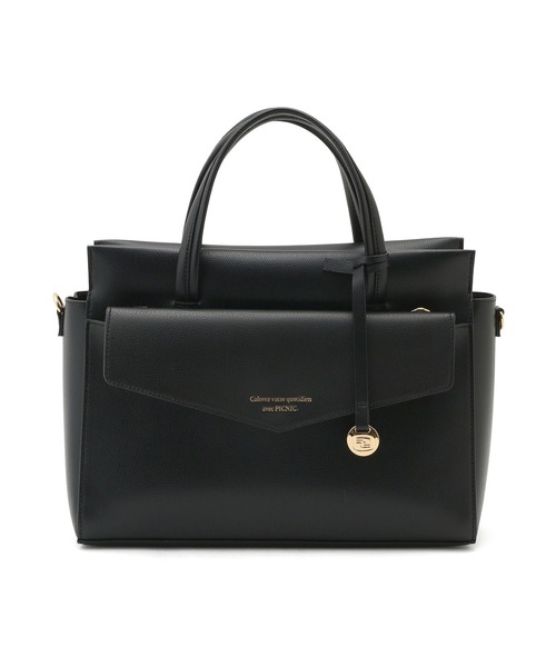 ROPE' PICNIC(ロペピクニック)の「マルチウェイカンガルートート&クラッチショルダーバッグ(ショルダーバッグ・レディース・ブラック/キナリ・FREE)」の16枚目の写真