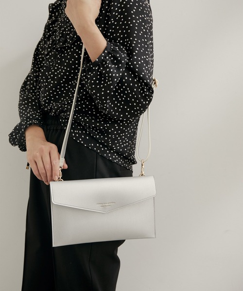 ROPE' PICNIC(ロペピクニック)の「マルチウェイカンガルートート&クラッチショルダーバッグ(ショルダーバッグ・レディース・ブラック/キナリ・FREE)」の20枚目の写真