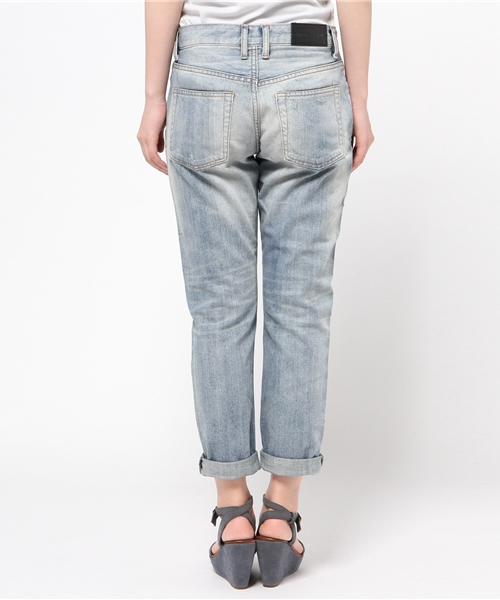 CIAOPANIC TYPY（チャオパニックティピー）の「クラッシュデニムパンツ（デニムパンツ・レディース・ネイビー/ブルー・LARGE/MEDIUM/SMALL）」の17枚目の写真