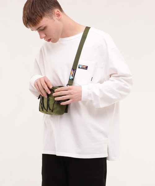 MANASTASH（マナスタッシュ）の「MANASTASH/マナスタッシュ/ATTACHABLE SHOULDER BAG（ショルダーバッグ・メンズ・ブラック/オリーブ・FREE）」の12枚目の写真