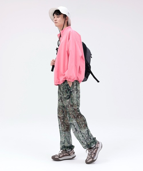 ARCH & LINE(アーチアンドライン)の「オーガニックコットン 長袖プルオーバーブルゾン OG RIP TRAINING BLOUSON(ブルゾン・レディース・ブルー/ピンク/ホワイト・1/3/2)」の7枚目の写真