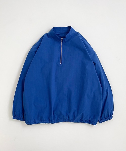 ARCH & LINE(アーチアンドライン)の「オーガニックコットン 長袖プルオーバーブルゾン OG RIP TRAINING BLOUSON(ブルゾン・レディース・ブルー/ピンク/ホワイト・1/3/2)」の13枚目の写真