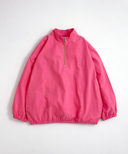 ARCH & LINE(アーチアンドライン)の「オーガニックコットン 長袖プルオーバーブルゾン OG RIP TRAINING BLOUSON(ブルゾン・レディース・ブルー/ピンク/ホワイト・1/3/2)」の15枚目の写真
