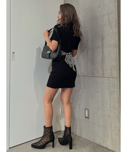 GYDA(ジェイダ)の「GGベルト付きハンドバッグ(ハンドバッグ・レディース・オフホワイト/ブラック・FREE)」の6枚目の写真