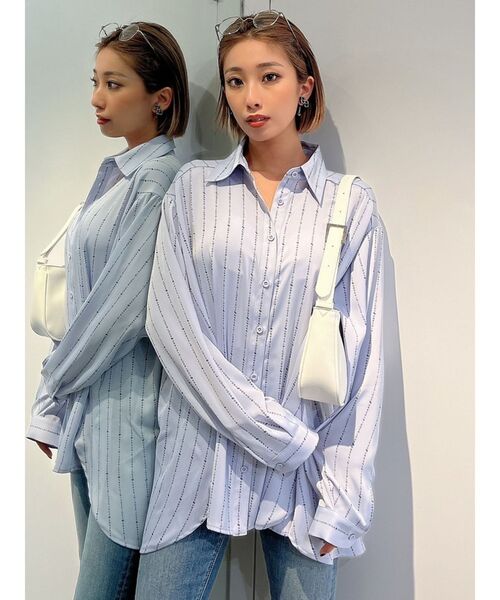 GYDA(ジェイダ)の「GGベルト付きハンドバッグ(ハンドバッグ・レディース・オフホワイト/ブラック・FREE)」の11枚目の写真