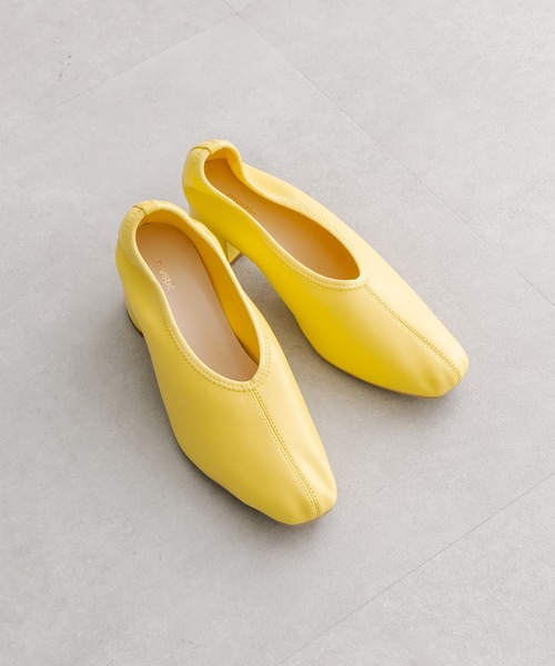 mystic（ミスティック）の「ゴム使いパンプス（パンプス・レディース・イエロー/アイボリー・36/37/38）」の3枚目の写真