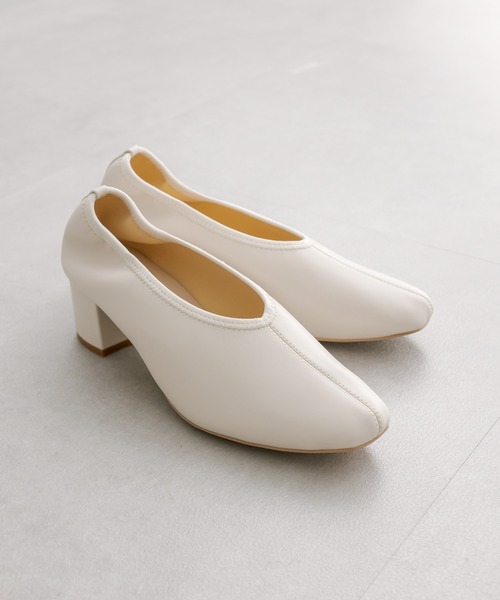 mystic（ミスティック）の「ゴム使いパンプス（パンプス・レディース・イエロー/アイボリー・36/37/38）」の7枚目の写真