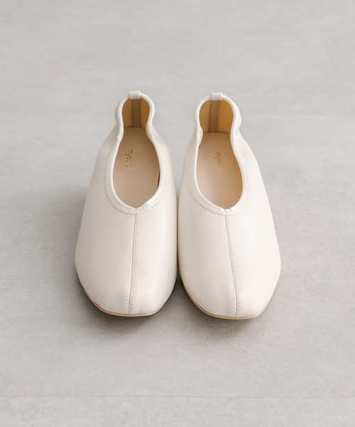 mystic（ミスティック）の「ゴム使いパンプス（パンプス・レディース・イエロー/アイボリー・36/37/38）」の8枚目の写真