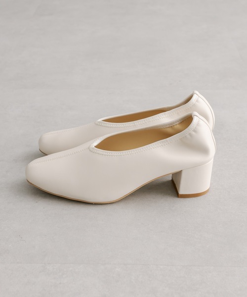 mystic（ミスティック）の「ゴム使いパンプス（パンプス・レディース・イエロー/アイボリー・36/37/38）」の9枚目の写真