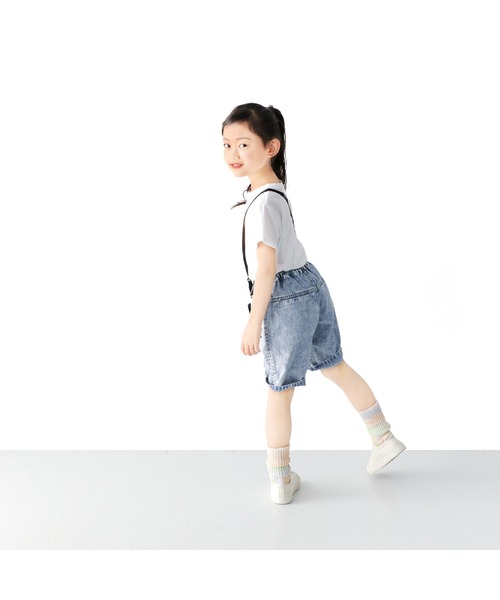 L.COPECK（エルコペック）の「ライトデニム切替ハーフ（デニムパンツ・キッズ・その他/ブルー・150cm/160cm）」の19枚目の写真