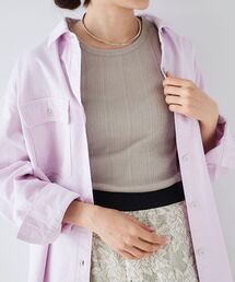 le.coeur blanc | ランダムテレコタンク(タンクトップ)