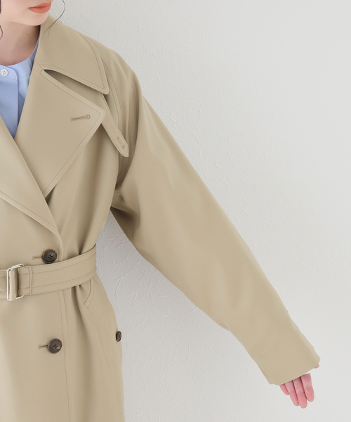 ¥132,000 VERMEIL par iena モノグラム トレンチコート VENTILE シングルトレンチコート（トレンチコート）｜VERMEIL