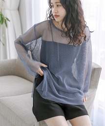 mystic | メッシュプルオーバー(Tシャツ/カットソー)