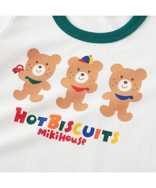 HOT BISCUITS(ホットビスケッツ)の「ビーンズ ルームウェア 上下セット(ルームウェア/パジャマ・キッズ・ネイビー/サファリグリーン・100cm/80cm/120cm/90cm/110cm)」の10枚目の写真