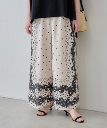 BEARDSLEY | 花パネルパンツ(その他パンツ)