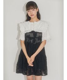 merry jenny | fluffyシアーティアードキャミチュニック(シャツ/ブラウス)