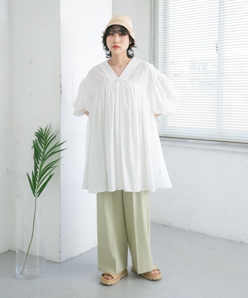 KBF（ケイビーエフ）の「チューリップニットHAT（ハット・レディース・ベージュ系その他/ベージュ/ブルー系その他/ブラック・ONE）」の8枚目の写真