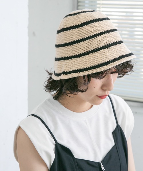 KBF（ケイビーエフ）の「チューリップニットHAT（ハット・レディース・ベージュ系その他/ベージュ/ブルー系その他/ブラック・ONE）」の12枚目の写真