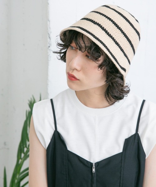 KBF（ケイビーエフ）の「チューリップニットHAT（ハット・レディース・ベージュ系その他/ベージュ/ブルー系その他/ブラック・ONE）」の13枚目の写真