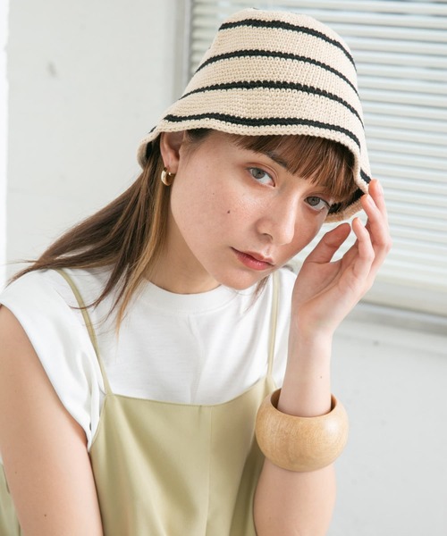 KBF（ケイビーエフ）の「チューリップニットHAT（ハット・レディース・ベージュ系その他/ベージュ/ブルー系その他/ブラック・ONE）」の22枚目の写真