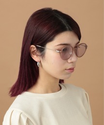 ケース付き JILLSTUART サングラス 06-0619 グレー ボストン JILL STUART（ジルスチュアート）の「【JILLSTUART】 サングラス