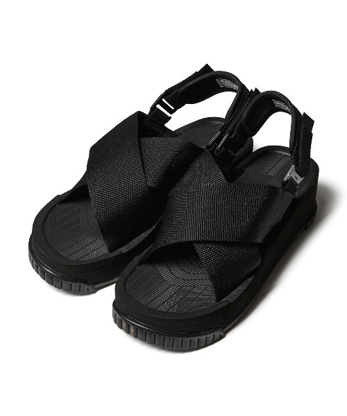 SHAKA(シャカ)の「SHAKA 別注 厚底 SK-109 FIESTA PLATFORM 24SS新作(サンダル・レディース・モカ/ベージュ系その他/ブラック/バーガンディー・22cm/23cm/25cm/26cm/24cm)」の16枚目の写真