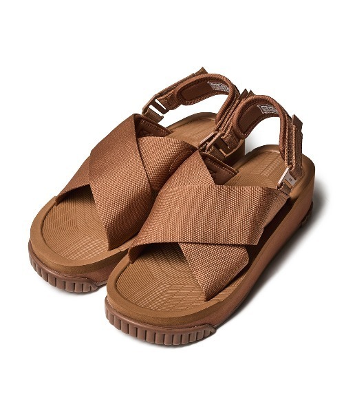 SHAKA(シャカ)の「SHAKA 別注 厚底 SK-109 FIESTA PLATFORM 24SS新作(サンダル・レディース・モカ/ベージュ系その他/ブラック/バーガンディー・22cm/23cm/25cm/26cm/24cm)」の21枚目の写真