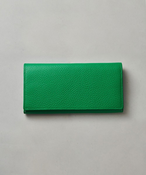E'POR（エポール）の「【E'POR】JUDD Wallet Long（長財布）（財布・レディース・グリーン/ピンク・FREE）」の2枚目の写真